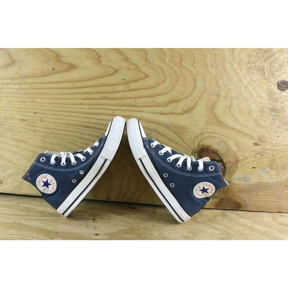 Converse Womens Sneakers Sz 7 Avengers Captain American Blue Custom High Tops_5